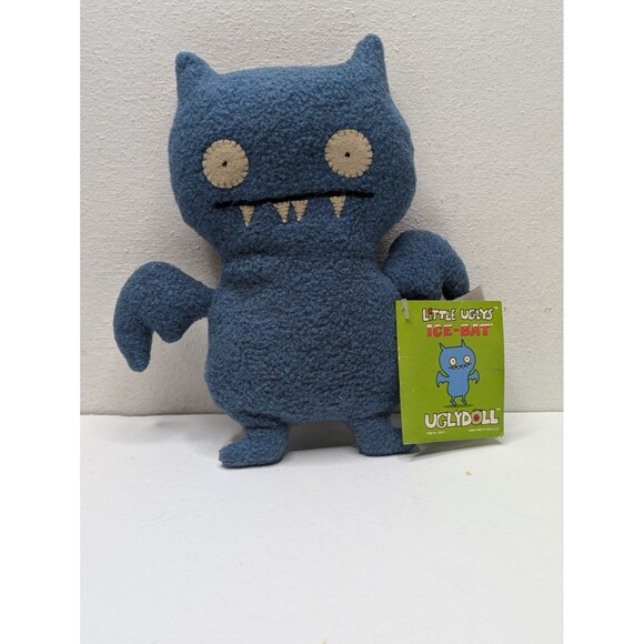 Other - UglyDoll Ice Bat Vintage Plush Stuffed Animal Small Mini Toy 7” Pretty Ugly NWT